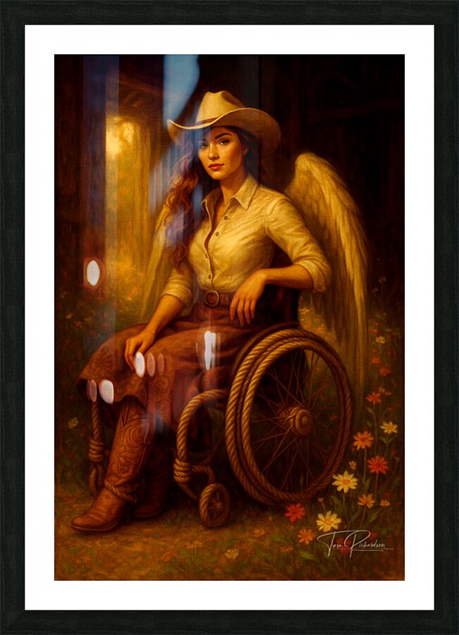 Roots & Wings Picture Frame print