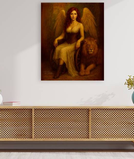 The Lion Beside Her by Tara Richardson