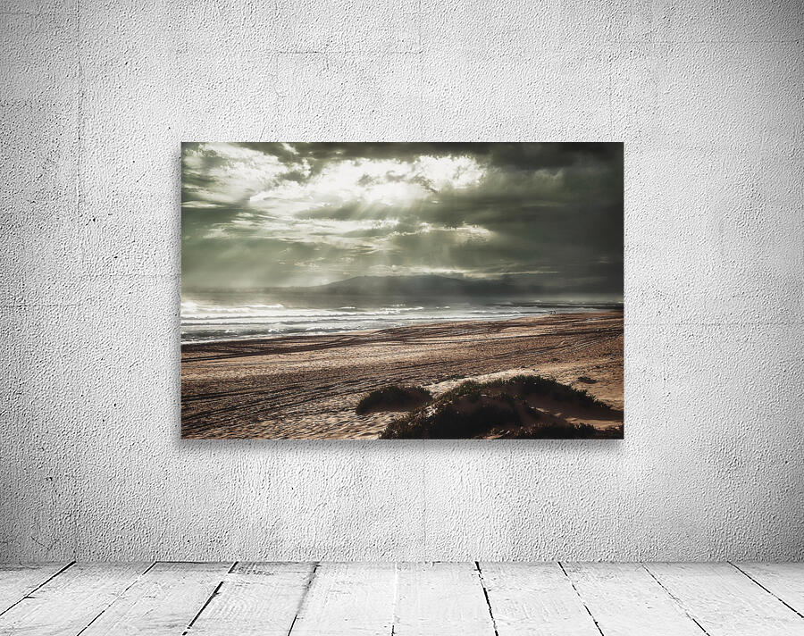 Mystical cloudscape beach landscape scene Wall Preview