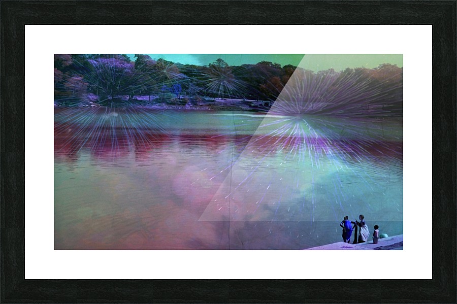 lakeview Picture Frame print