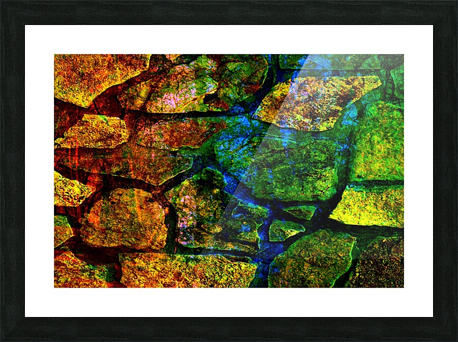 Texture Picture Frame print