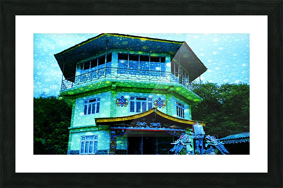 Monastery Picture Frame print