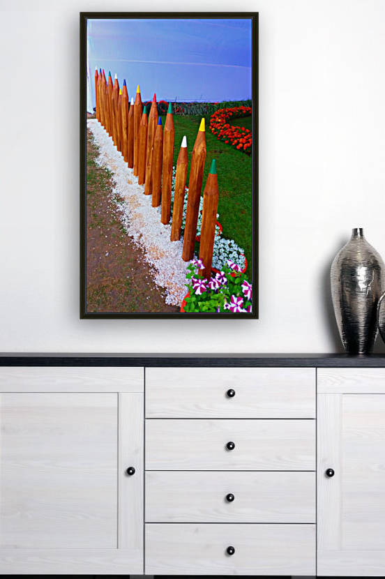 Colorful pencils Reproduction