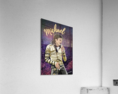 Michael Jackson Portrait Print Acrylic Print