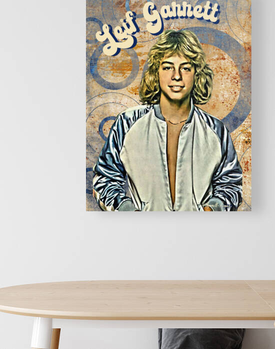 Leif Garrett Portrait Print by T Channell Ramos