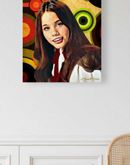 Susan Dey Portrait Print by T Channell Ramos