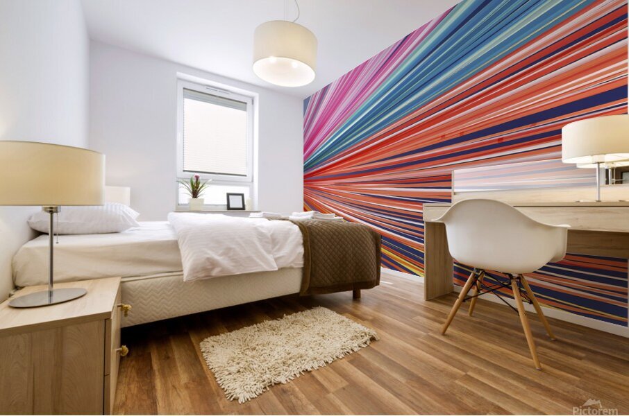 Stripes Mural print