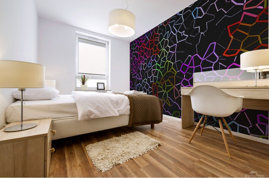 Digital Art Mural print