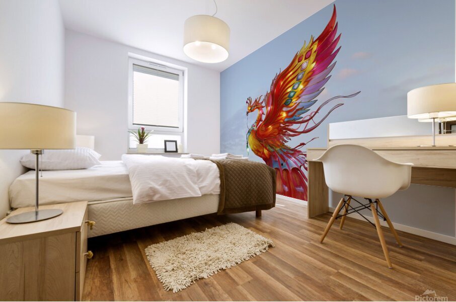 Dragon Mural print