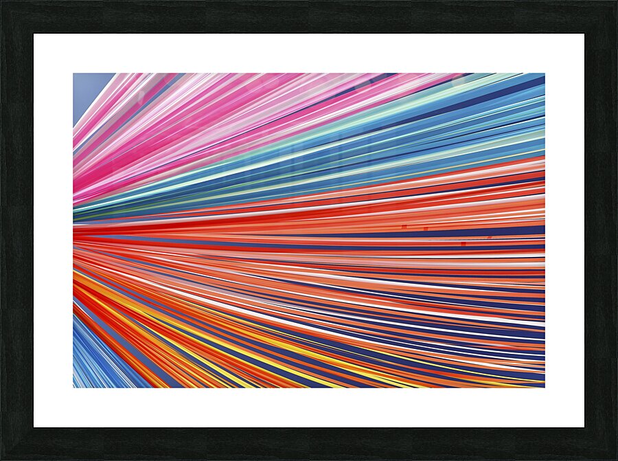 Stripes Picture Frame Printing