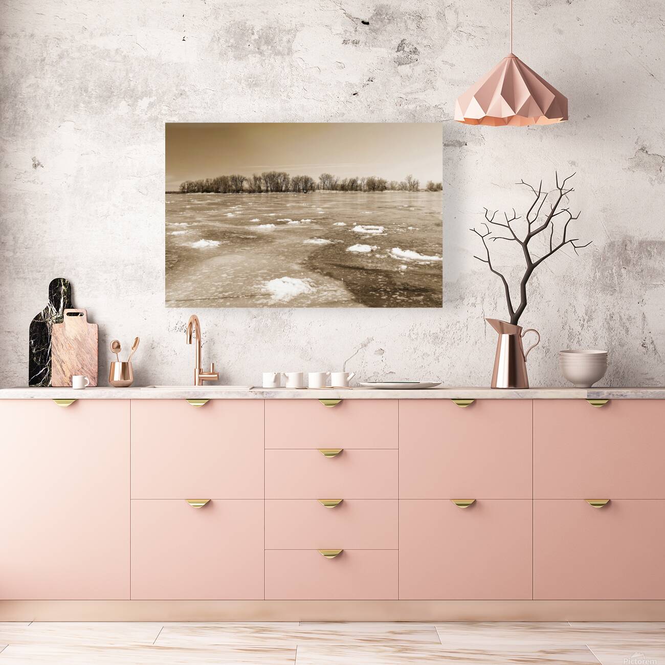 Frozen River Reproduction