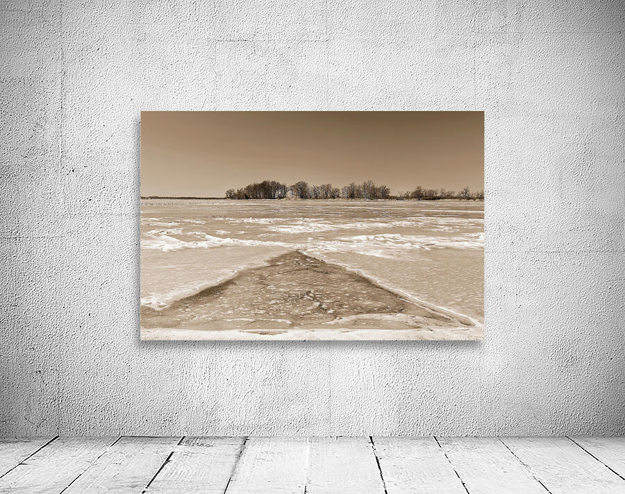 Frozen River Wall Preview