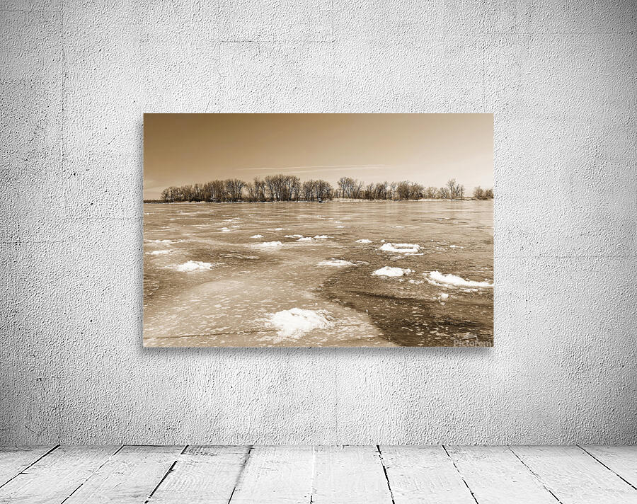 Frozen River Wall Preview