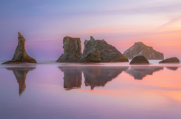 Sea Stack Reflections Digital Download