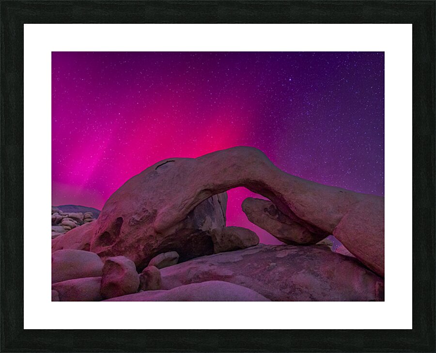 The Arch Lights Picture Frame print