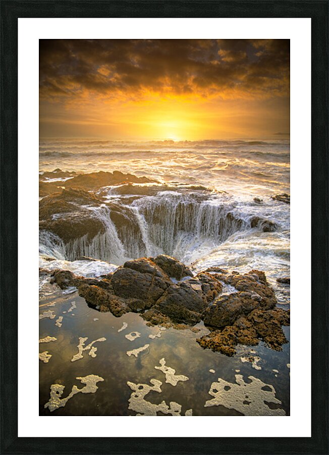 Thors Well Picture Frame print