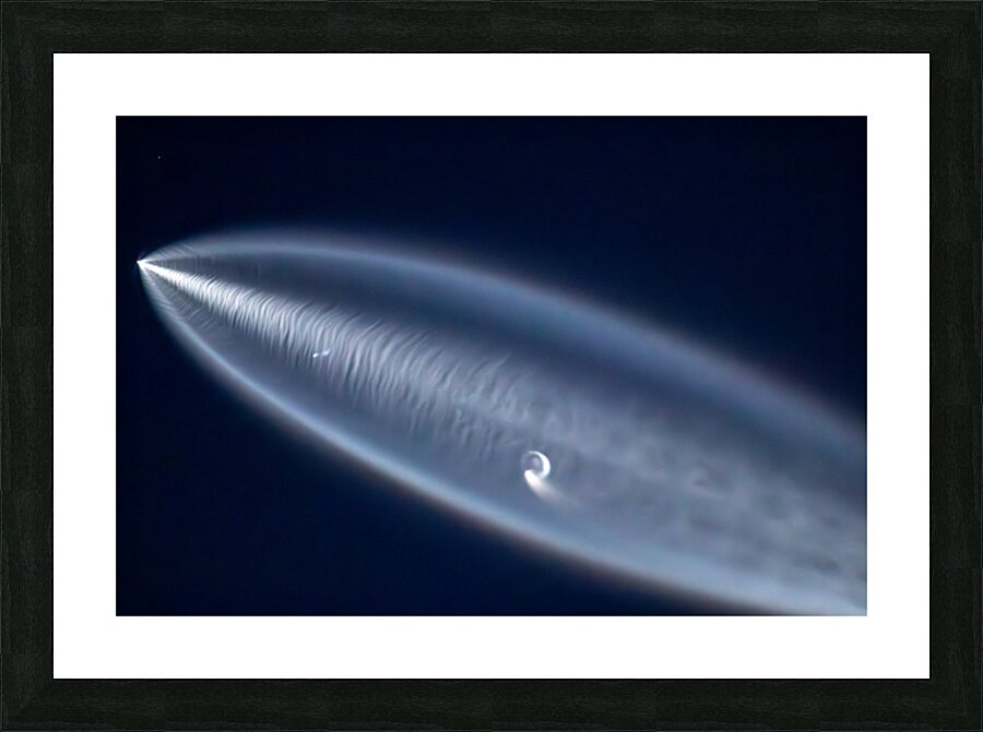 Rocket Picture Frame print