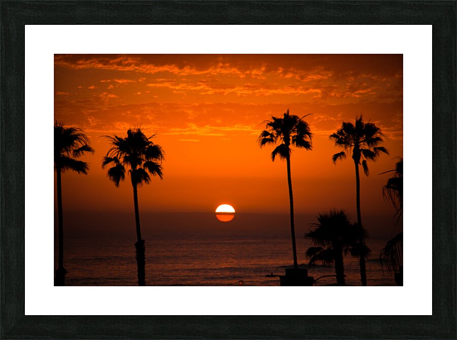 The Halfway Point Picture Frame print