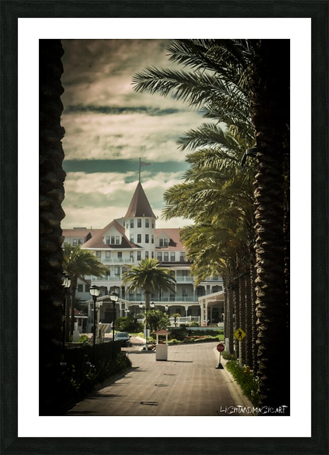 The Del Picture Frame print