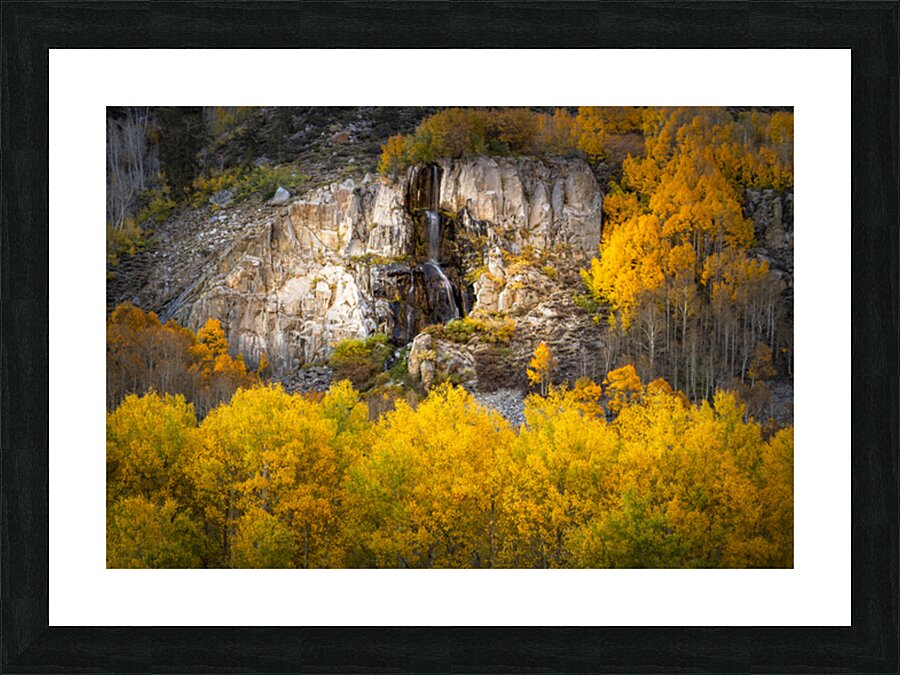Water Fall Picture Frame print