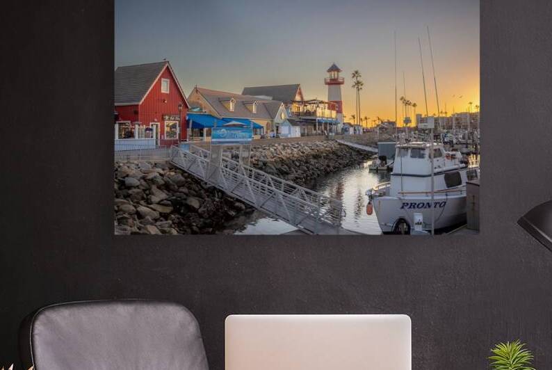 Harbor Village by Light and Magic Art