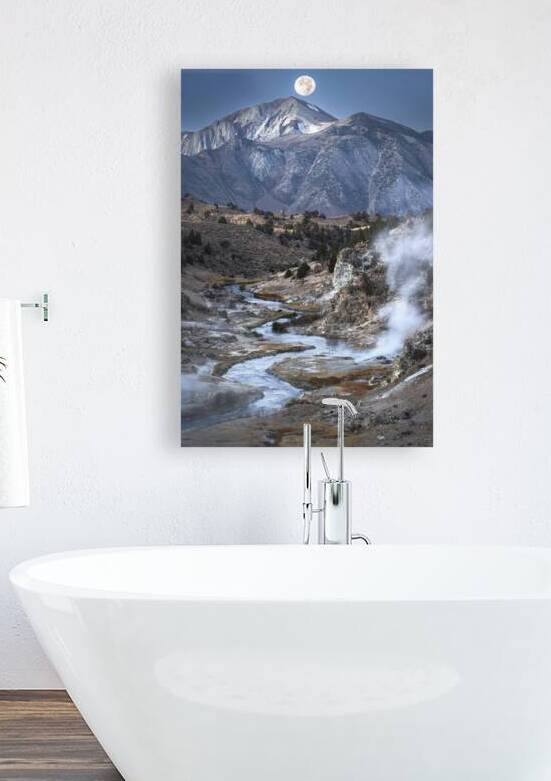 11 Degrees at Hot Creek by Light and Magic Art