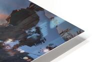 Winter Firefall HD Metal print