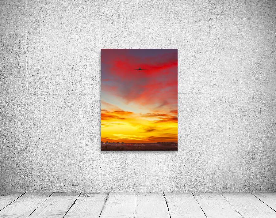 Sunset Landing Wall Preview