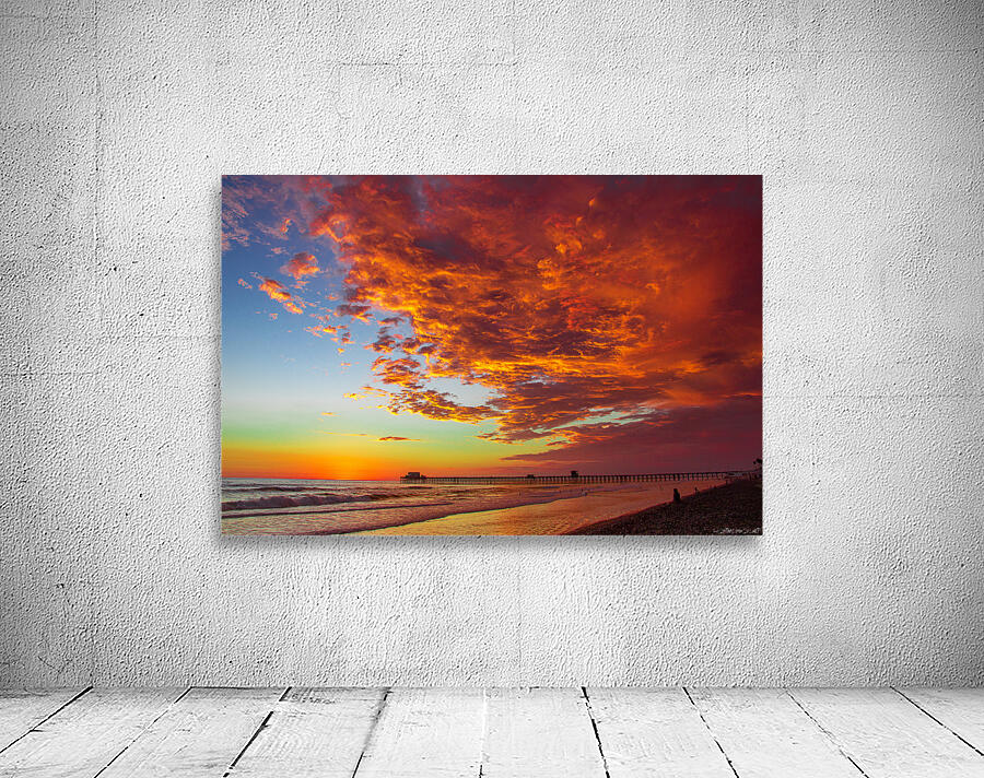 Sunset Afterburner Wall Preview