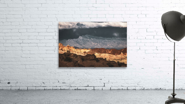 Storm Mountain Layers Wall Preview