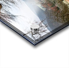 Landscape around the ancient monastery of Bebenhausen in winter Acrylic print