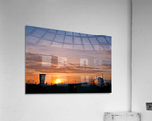Evening Train Acrylic Print