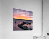 Breakwater Sunset Acrylic Print