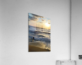 Breakwater Sundown Acrylic Print
