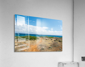 Mediterranean Ocean Trail Impression acrylique