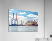 Hamburg Harbor Acrylic Print