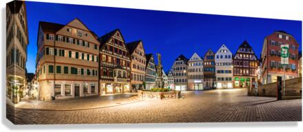 German Oldtown Tubingen Canvas Print