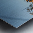 Historic medieval monastery of Bebenhausen in gorgeous winter landscape at sunrise  Metal print