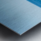 Ocean Bench Metal print