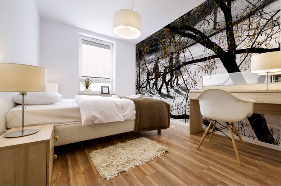 Organic Crossing Mural print