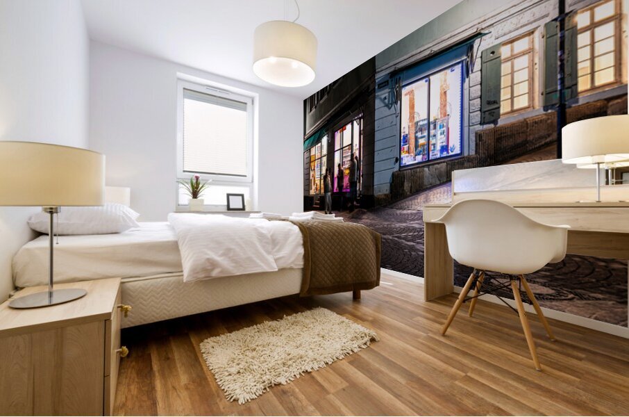 Corner Kiosk Mural print