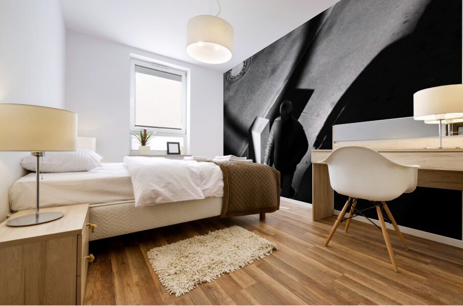 Shadow Man Mural print