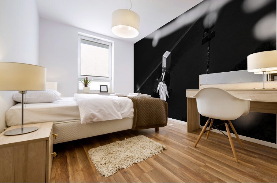 The Suit Mural print