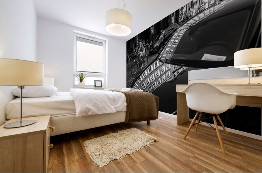 Bicycle Race Mural print