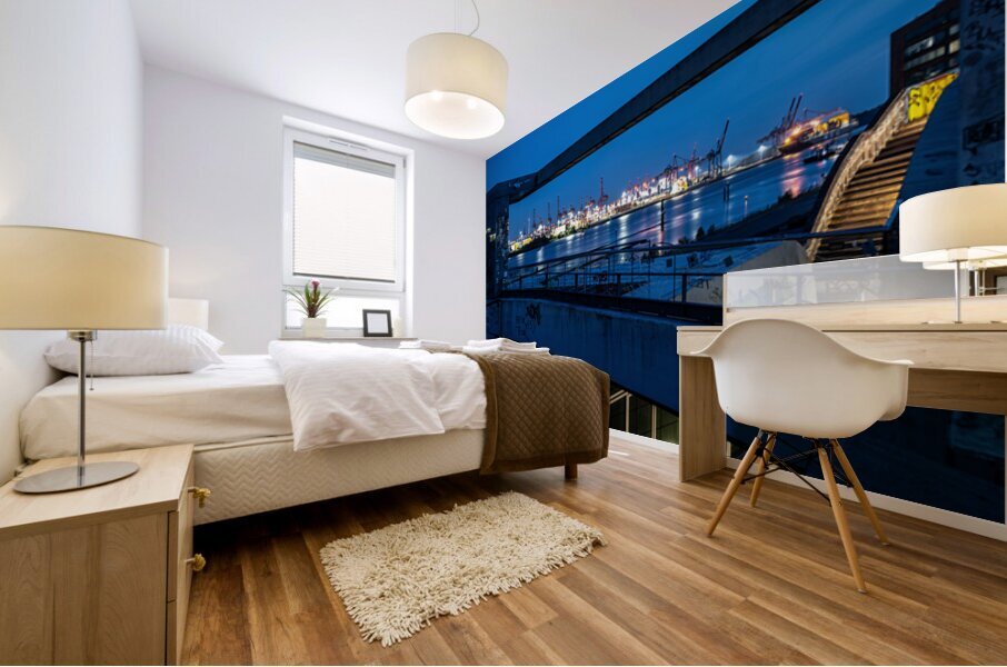 Dockland Frame Mural print