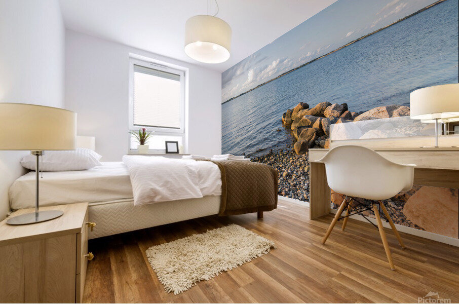 Baltic Sea at Sunset  Mural print