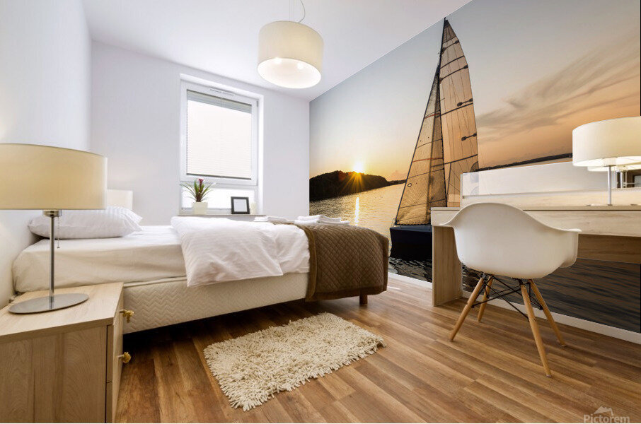 Evening Sail Mural print
