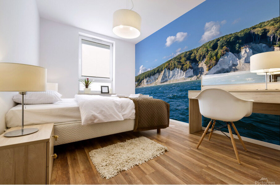 Chalk Cliff Mural print