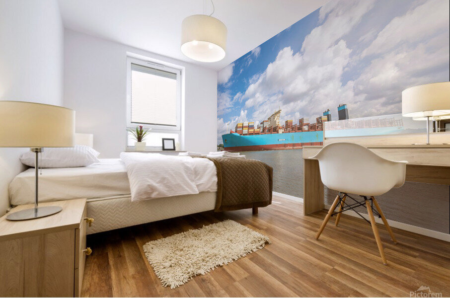 Container Vessel Mural print