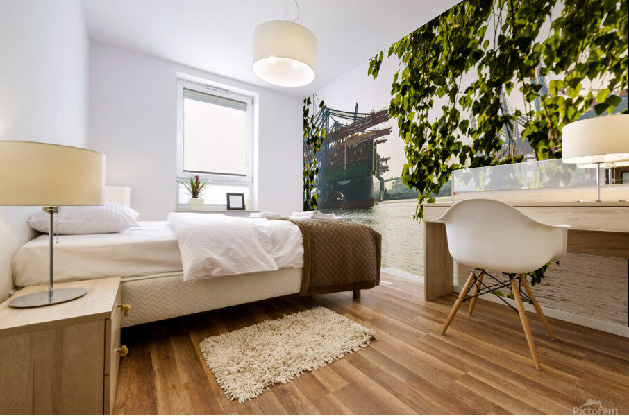 Harbor View Mural print